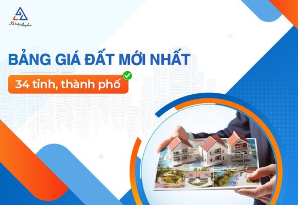 Tra cứu bảng giá đất mới nhất 2025 – tổng hợp 34 tỉnh thành