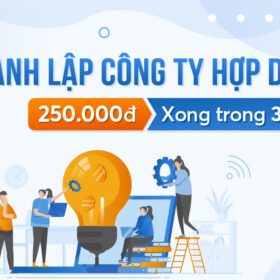 Dịch vụ thành lập công ty hợp danh – Phí 250.000 đồng, 3 ngày